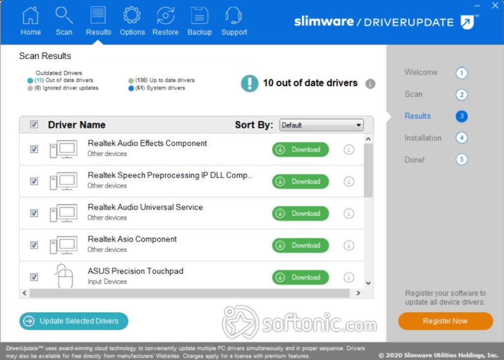 SlimWare DriverUpdate Crack 5.8.19.60 Serial Key Latest 2021 Download