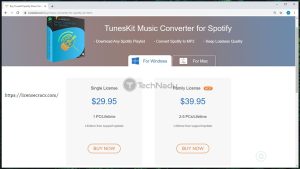 TunesKit Spotify Music Converter Crack 2.8.0 & Serial Key [Latest] 2022